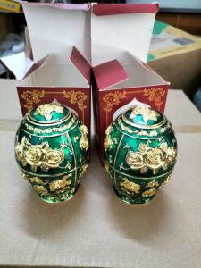 Lọ Đựng Tăm Hoàng Gia Xanh Lọ Tăm Màu Xanh Ngọc