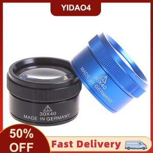 【YIDAO4】 Kính lúp đo 30x40mm cao cấp Kính lúp kính hiển vi vòng tròn