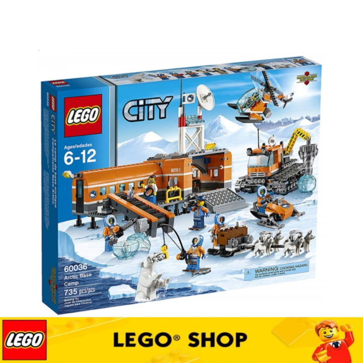 LEGO City Arctic Base Camp 60036 ch i xay d ng 735 cai m b o chinh hang T an M ch Kh i xay d ng ch i Ch i L p Rap Lazada.vn