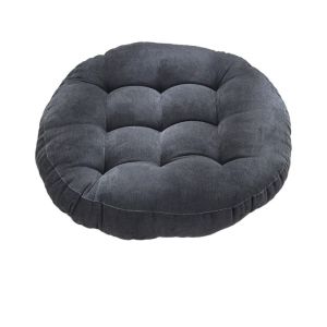 SAGOER Corduroy Round Floor Pillow Thickend Large Size Seat Cushions PuTuan Solid Color Floor Cushions Home Decoration