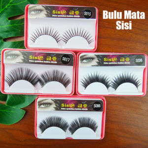 Bulu Mata Sisi 1 Pair: Bahan Berkualitas Tinggi & Desain Stylish