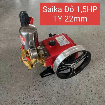 [Tự Hồi] ĐẦU RỬA XE CAO ÁP PHUN THUỐC SAIKA TIGER 1HP Pitong 22mm 2HP Pitong 30mm
