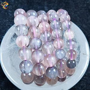 Collectors Grade Icy Silky Fluorite Bracelet