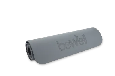 Bewell เสื่อโยคะ อัพเกรด premium ทำจากยางธรรมชาติ TPE กันลื่นได้ดีขึ้น รองรับน้ำหนักได้ดี