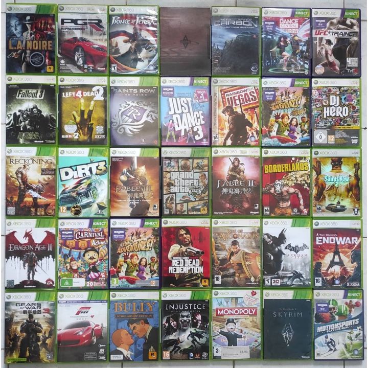 Xbox sales cd games