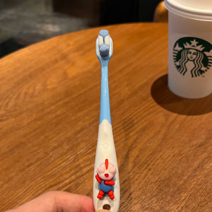 【Ready Stock】Kid Toothbrush Ultra Soft Childrens Toothbrush Cartoon Kids Girls Boys Toothbrush Oral Hygiene Toothbrush Toothpaste 2-12 yrs old  Single Pack