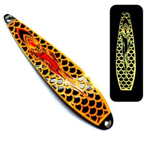 spoon glow umpan casting tenggiri menyala 20gram 30gram
