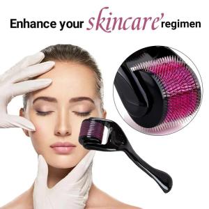 0.25-1mm 540 Microneedle Roller Micro Needle Derma Roller Dermaroller Therapy Skin Beauty Equipment