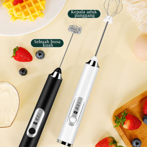 Pembuluh Susu Pengocok Telur Blender Milk Frother Electric Handheld