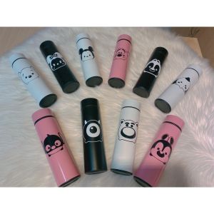 TsumTsum Customize logo + Name Led thermos flask Personalized hadiah Birthday gift