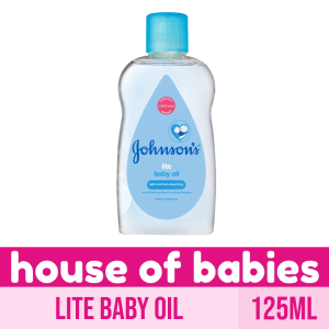 Johnsons Lite Baby Oil 125ml