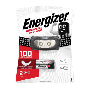 Senter Kepala Energizer Headlamp - 3 led 2 modes 100 lumens Lampu Kemping Caving Hiking