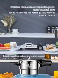 SYCAT-135 Pressure Cooker Aluminum Gas Stove Universal Pressure Cookers 26/24/22/20/18CM
