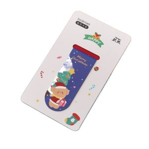 MAOMEI 5pcs Kawaii Sinh viên Văn Phòng Phẩm Trang Đánh Dấu Quà tặng Cho Giáo Viên Văn phòng Nguồn Cung Cấp Giáng sinh Bookmarks Cuốn sách Trang Thư Mục Thư Mục Đọc sách Đánh Dấu Đánh Dấu từ tính