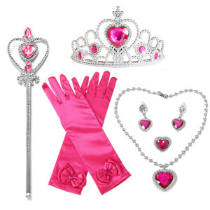 【Blazed】มงกุฎเจ้าหญิง ที่คาดผม มงกุฎ มงกุฎนางงาม พร็อพถ่ายรูป เด็กหญิงตัวเล็กๆ การแสดงบนเวที ปาร์ตี้วันเกิด