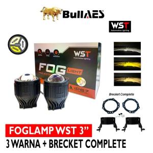 Foglamp Biled Bilens 3 Inch WST Bluelens 3 Warna IP 67 Merk WST