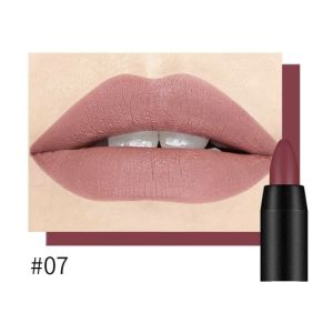 DNM Pensil Lipstik Matte Clay Lipstick Pencil Tahan Lama Long Lasting Matte Rotate 19 Colour LA081