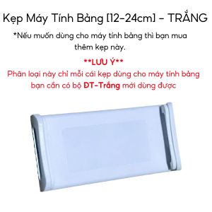 Giá đỡ điện thoại uốn dẻo xoay 720 độ có thể kẹp đầu giường cạnh bàn