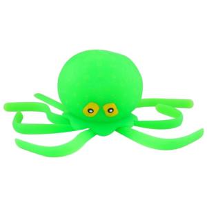 Octopus Shape Fidget Toy Soft Sponge Animal Just Punch/Pinch Stress Relief Toy Water Toy Swimming Pool Water Toy