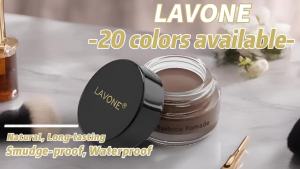 LAVONE Eyebrow Pomade Waterproof Long-Lasting Brow Pomade Ash Blonde highly pigmented smudge proof sweat resistant natural eyebrow makeup for all skin types and tones defined brows