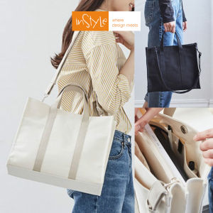 Tas Bahu Tote Bag Canvas Wanita Korean Style 2022 Tas Bahu Selempang Sling Bag (T4-009)