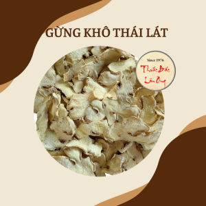 Gừng khô thái sợi 1kg gừng sạch thái lát tự chọn trà gừng thơm cay - Lãn Ông