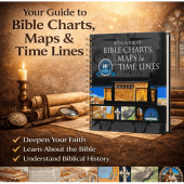 【Location Guide】Bible Charts Maps and Timelines/Bible Maps and Timeline Books/ Bible Gardening Location Guide Study Tools