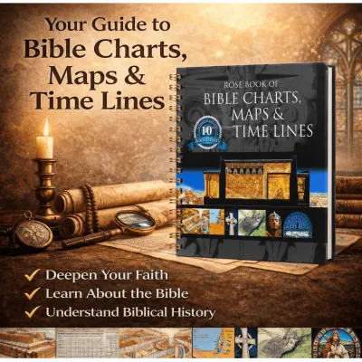 【Location Guide】Bible Charts Maps and Timelines/Bible Maps and Timeline Books/ Bible Gardening Location Guide Study Tools