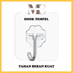 Hook Gantung PVC Hook Tempel Ajaib Kamar Mandi