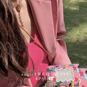 เสิ้อกล้ามไหมพรม สายเดี่ยวผูกคอโชว์หลัง สายเดี่ยว เสื้อไหมพรม สไตล์เกาหลีเซ็กซี่