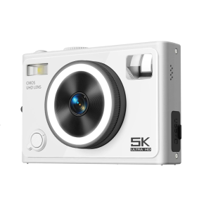 Trendy 5K Digital Camera 64MP 1300mAh with Beauty Filters and Autofocus 4608x2560 for Parties Travel and Everyday Use