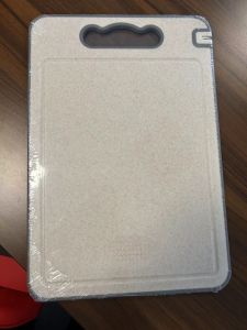 Talenan stainless 2 sisi / Double Sided Cutting Board / Chopping Board Multifungsi / Jerami Chopping Board Multifungsi dengan pemarut dan pengasah