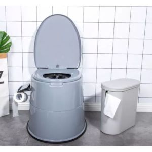 Portable Toilet Bowl Adult Pregnant Women Elderly Mobile Commode Toilet Seat