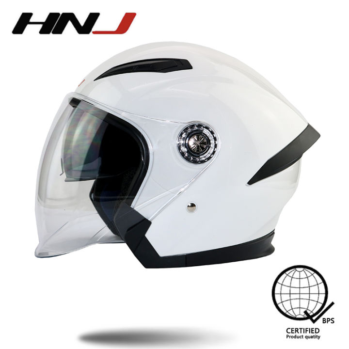 Motorcycle helmet double sales visor