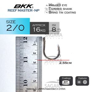 Kail Pancing Hook BKK Reef Master Hook Jigging