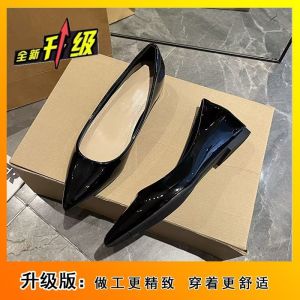 Free Shipping Elegant And Comfortable Slip-On Shoes With A Slight Heel Perfect For Work And Everyday Wear Featuring A Pointed Toe And A Shallow Opening New Spring/Autumn 2026 Collection