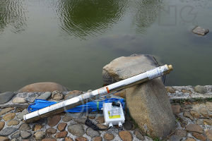 Submersible Pump 220V 0.5HP 3.inch" Stainless Steel Single Phase Deep Well Impeller Water Pump 155Ft High Lift