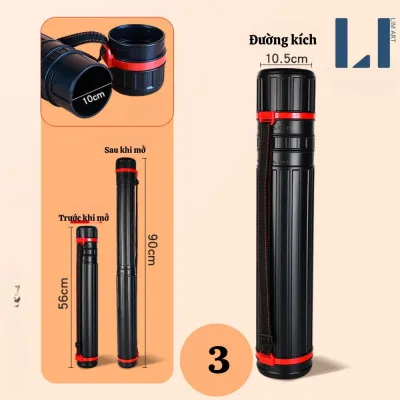 Ống đựng tranh giấy vẽ bản thảo poster hình trụ nhiều kích thước LIM Art
