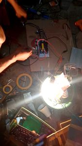 Inverter PDC 4FET Plus FlipFlop dan Frekuensi Adjust