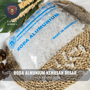 RODA ALUMINIUM GORDEN KEMASAN PACK ( PENGAIT REL GORDEN KOTAK ) RODA GORDEN MODEL LAMA RODA GORDEN SELEREK