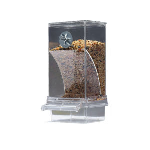 ✨ความทนทานกันน้ําไม่มี✨เครื่องให้อาหารนกอัตโนมัติ ป้องกันการหกและกระเด็น/กล่องให้อาหารนกสําหรับกรง/ที่ให้อาหารอัตโนมัติ