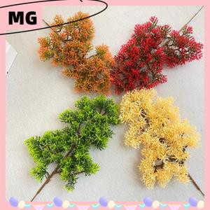 【Magical House】[New HOT FASHION] Plastic Artificial Pine Cypress Plant Bonsai Desktop Garden Plastic tree Branch