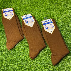 ถุงเท้าข้อยาว ถุงเท้านักเรียน สีน้ำตาล  สีขาว มีแบ่งขาย มี 6คู่  12คู่