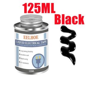 125ml waterproof liquid insulation tape Repair rubber wire and cable liquid insulation paste coating fixed wire glue