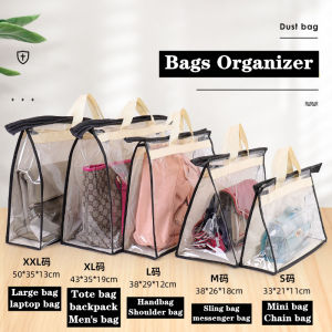 【SG Stock】Bag Storage Dustproof Bag Classic Bag Organizer Handbag Organiser Wardrobe Sealed Leather Protection Bag