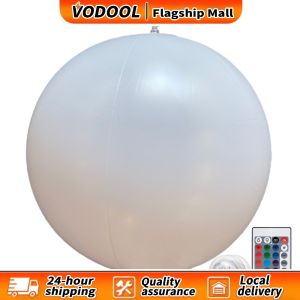 【Fast delivery】 Colorful LED Light Ball for Garden Decor 16 Color Changing Outdoor Party Lighting Accessory