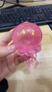 Jellyfish Squishy Stress Relief Toy | Maltose Jellyfish Squeeze Toy | Slow Rebound Vent Squeeze Toy