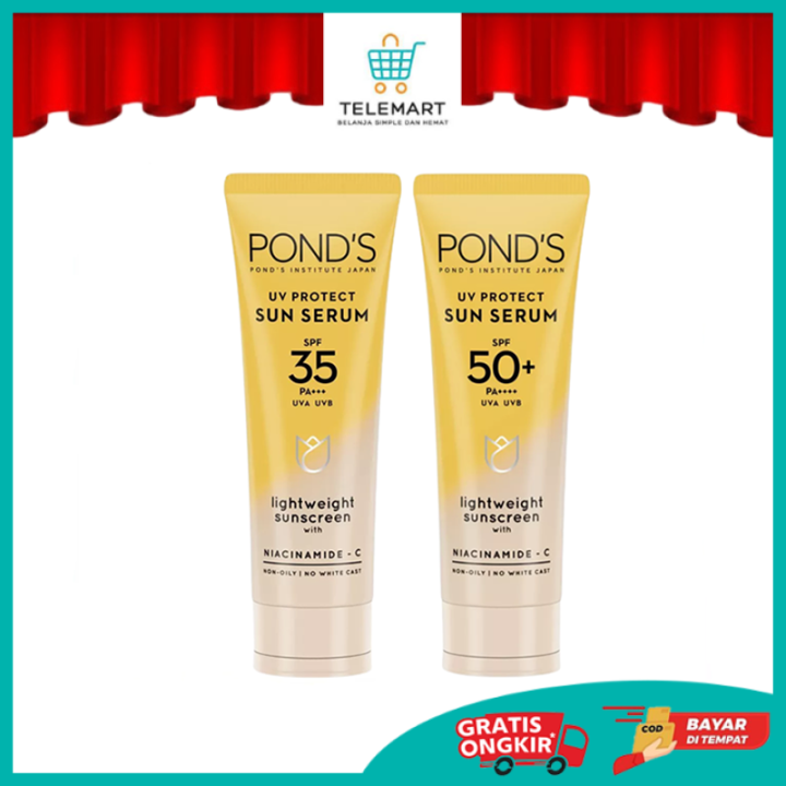 POND'S UV PROTECT30GR SUN SERUM SPF 50+ LIGHTWEIGHT SUNSCREEN