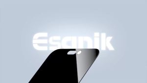 Esanik 2-Pack for iPhone Air 360 ° Privacy Screen Protector - 4-Way Tempered Glass Shatterproof Anti-Peep Scratch Resistant Easy Installation Frame Included