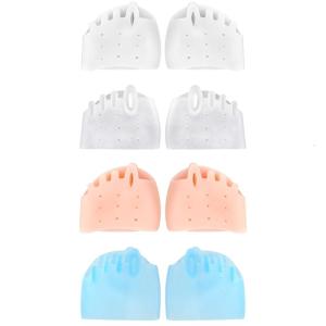 2Pieces Gel Toe Spacers Straighteners for Hallux Valgus Relief Men and Women Breathable Soft Toe Separators Cushions